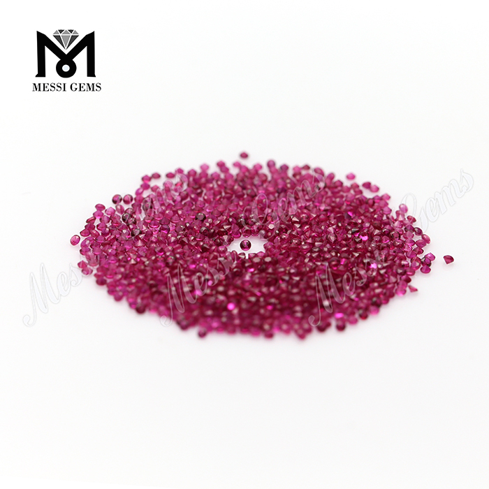1.3MM Sanguis Ruby Naturalis Red Ruby Gemstone Beads