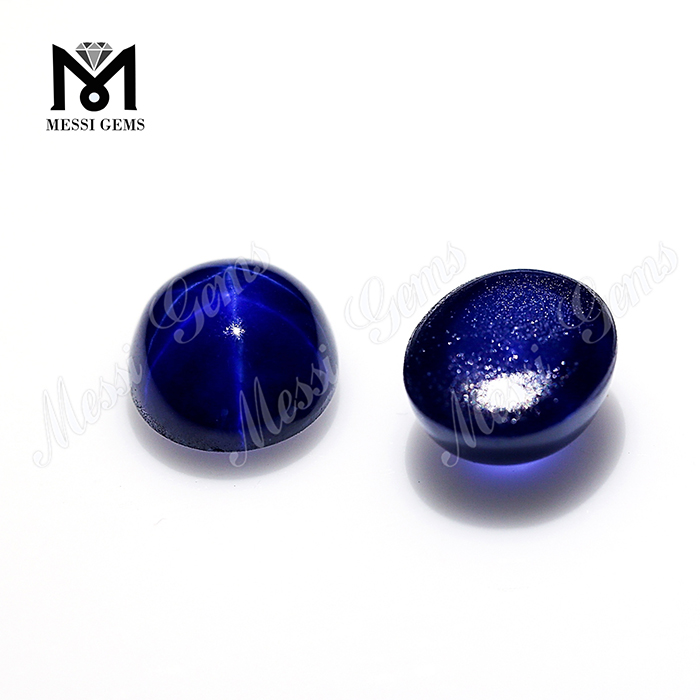 7x9mm Sapphire Gemstone Blue Star Sapphirus Ring