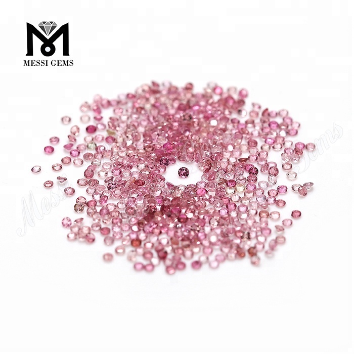 Solve circum figura 1.4mm Naturalis Pink Chalcedonia Tourmaline Gemstones