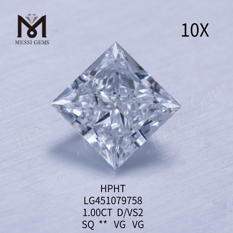 1.00 carat D HPHT VS2 Rotundus lab crevit diamond