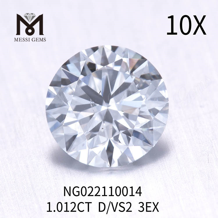 D Color 1.012ct EX CAEDO Lab Grown Diamond VS2