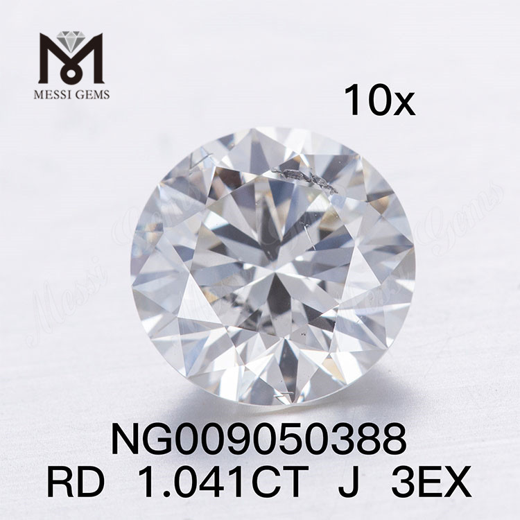 1.041ct J SI1 albus Lab Grown Diamond stone I SI EX Cut
