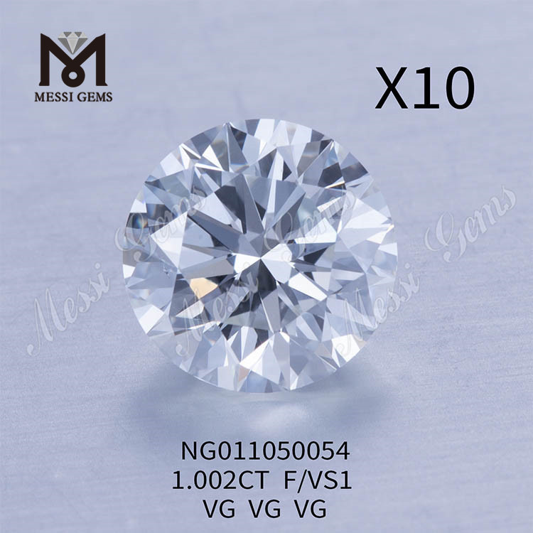 1.002ct circum F solve Gemstone Saccharum Diamond VS1