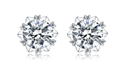 Messi Gemmas Simple Design Studio Bulla Crotalia 1Carat Moissanite Diamond Jewelry
